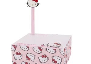Block de notas porta lapiz maw mooving hello kitty