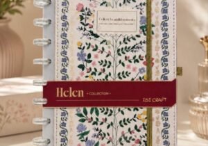Cuaderno sistema discos Helen A5 80h con separadores